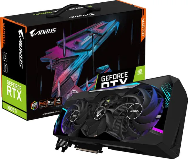 Gigabyte GeForce RTX 3080 Ti AORUS MASTER 12G