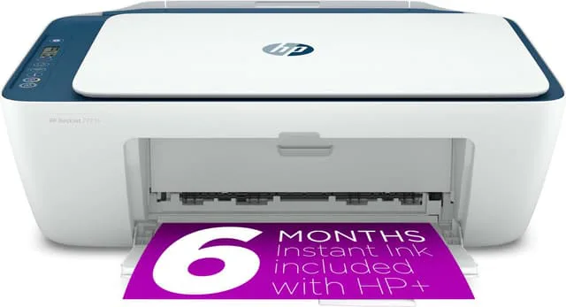 HP + Deskjet 2721e AIO inkjet skrivare