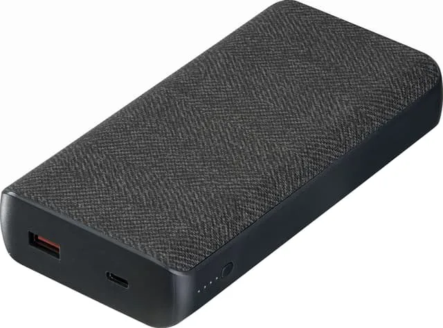 Sandstrøm 20,000mAh powerbank med strömförsörjning och QC