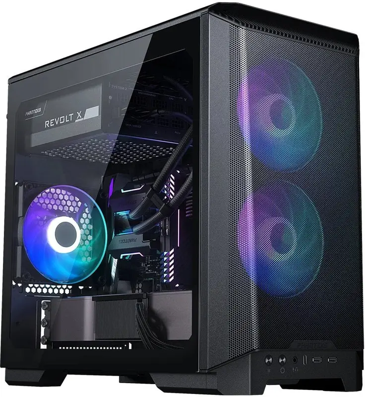 Phanteks Eclipse P200 Air iTX / Tempered Glass / DRGB