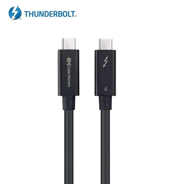 Cable Matters Intel Certifierad 80cm Thunderbolt 4 USB