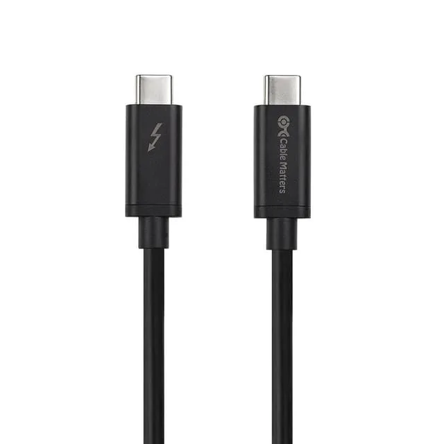 Cable Matters Intel Certifierad Thunderbolt 3 USB C kabel 2m