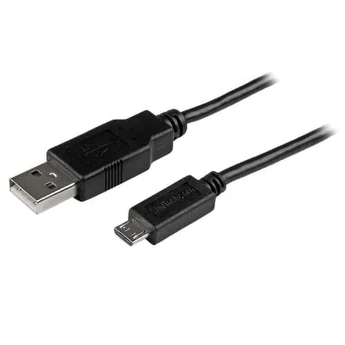 Startech .com Lång Micro USB-kabel för laddning och synkning M/M