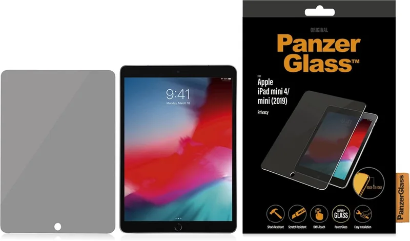 Panzerglass Apple iPad mini 4 Privacy Skärmskydd