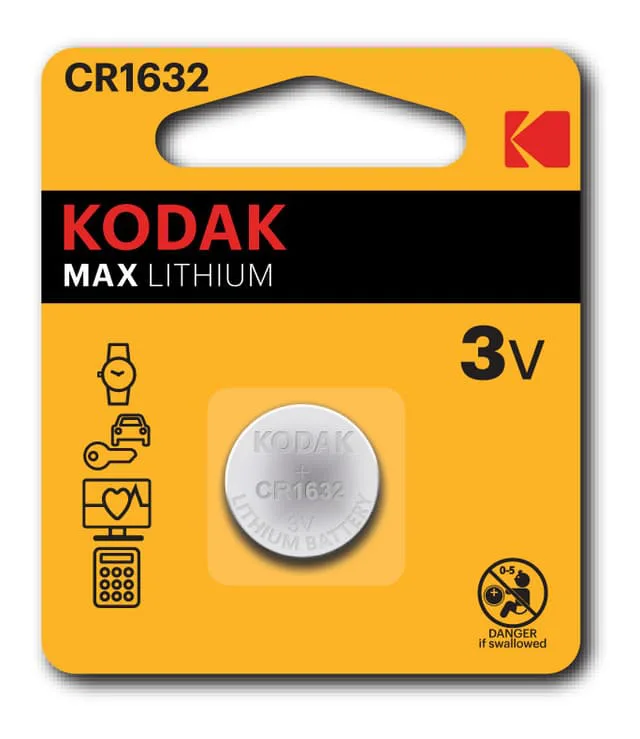 Max lithium CR1632 battery