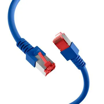 EFB Elektronik 1m Cat6 S/FTP netværkskabel Blå