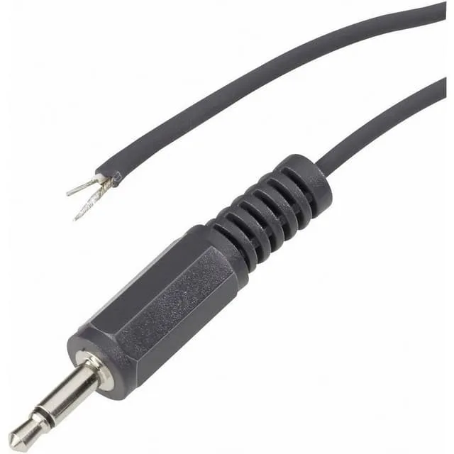 TRU COMPONENTS 1578898 Hörlursuttag 3.5mm Kontakt hane