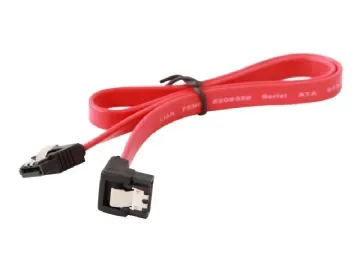 Cablexpert - SATA-kabel - Serial ATA 150/300/600 - SATA (hane) vinklad till SATA (hane) - 50 cm - platt