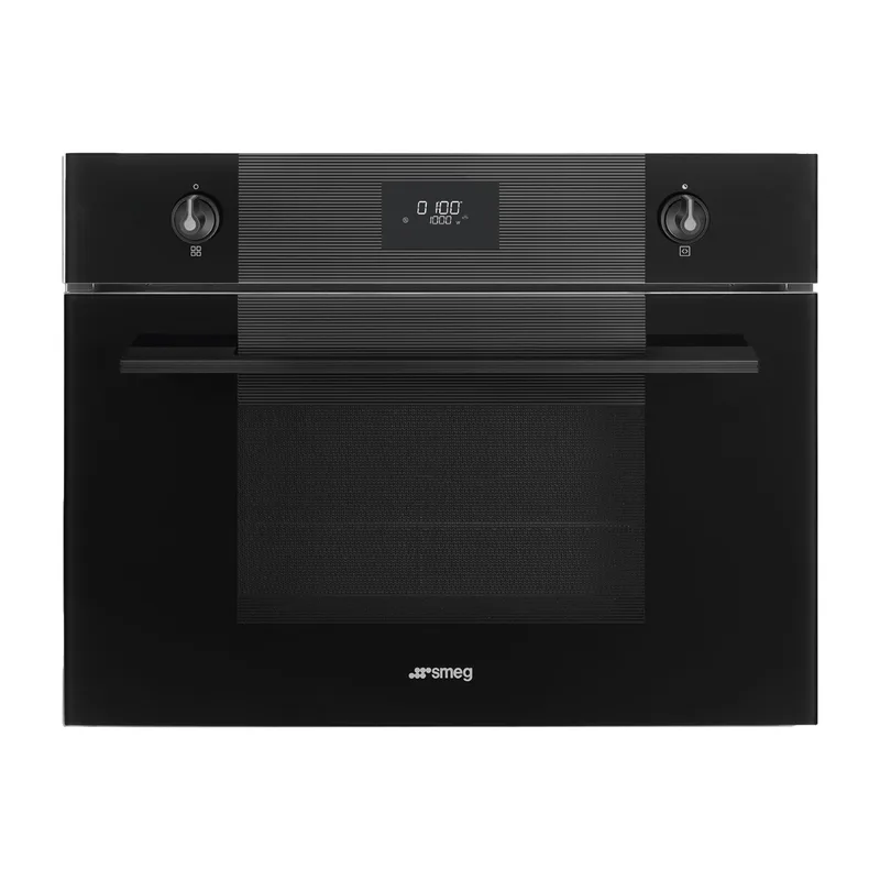 Smeg Linea Kompaktugn med mikro SO4101M1B3 (svart)