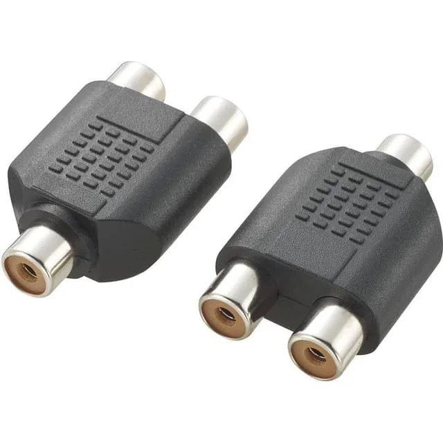 SpeaKa Professional KR1248 RCA Audio Y-adapter [1x]