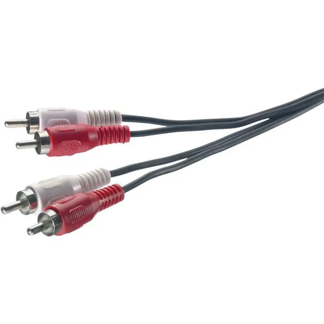 SpeaKa Professional RCA Audio Anslutningskabel [2x]
