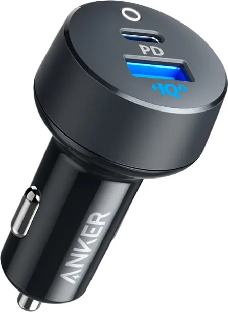 Anker PowerDrive PD+2 dubbel USB-billaddare