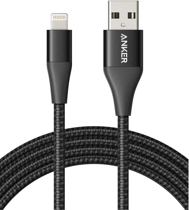 Anker PowerLine+ II USB-A till Lightning-kabel 1.8m