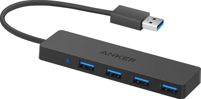 Anker 4-Port USB 3.0 Ultra Slim hubb