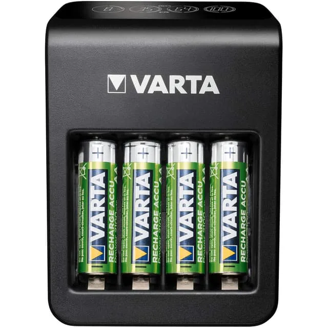 Varta LCD Plug Charger+ batteriladdare