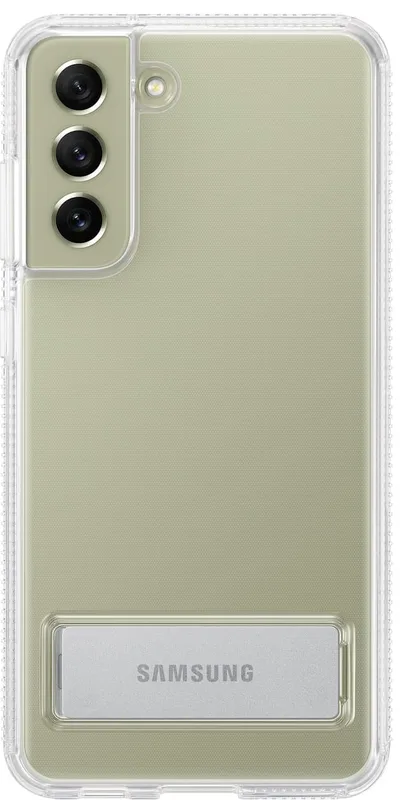 Samsung Galaxy S21 FE Clear Standing Cover fodral