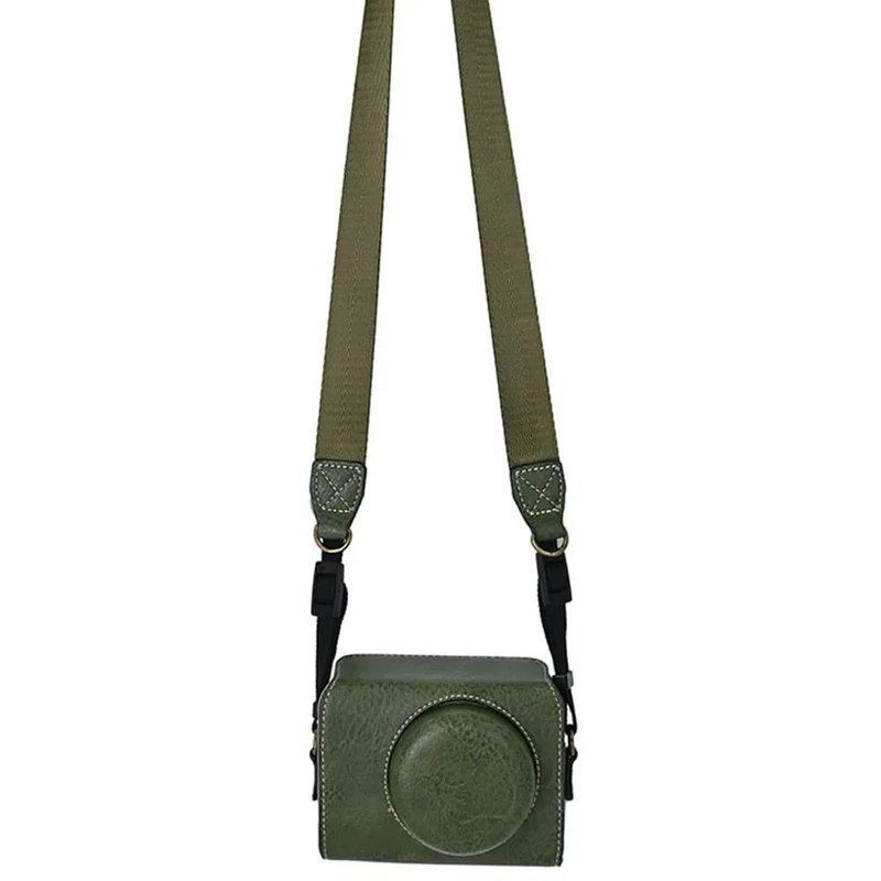 Sony ZV-1F Skyddsfodral Litchi Texturerat Veganläder Kamerafodral