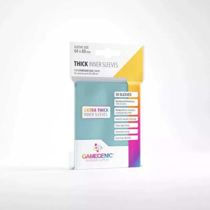 Gamegenic Thick Inner Sleeves 64x89 mm (50 st)