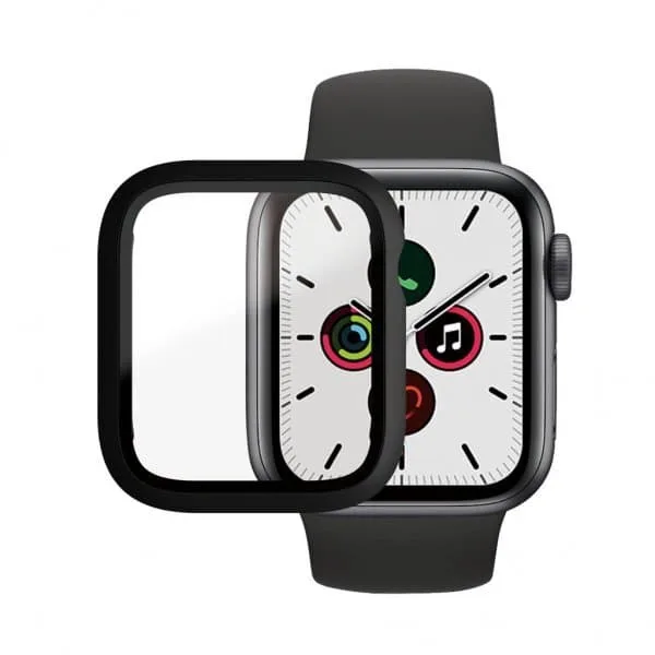 PanzerGlass - Skärmskydd för smart klocka - helkropps - glas - svart - för Apple Watch Hermès Series 9, SE 3, Series 10, Series 11, Series 9, Ultra 2
