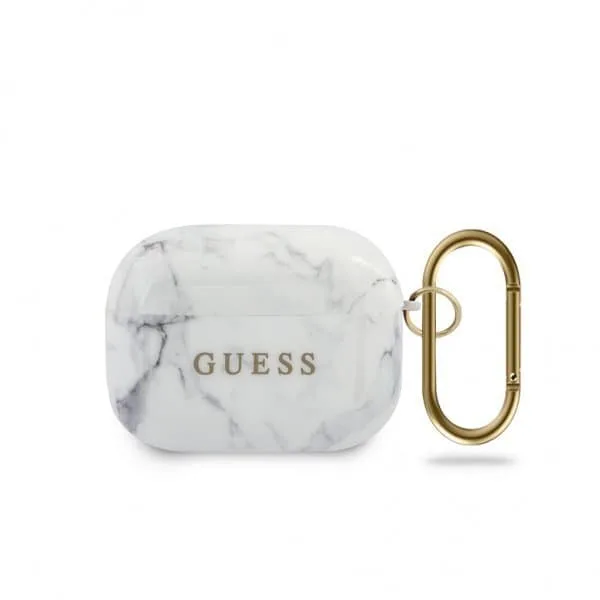 Guess AirPods Pro Skal Marble Vit