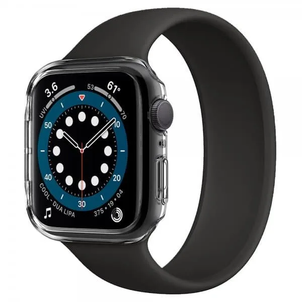 Spigen Apple Watch 40mm Skal Thin Fit Crystal Clear