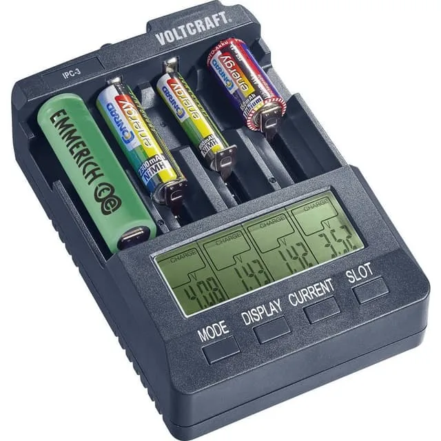 VOLTCRAFT IPC-3 Batteriladdare LiIon, NiCd, NiMH 10440