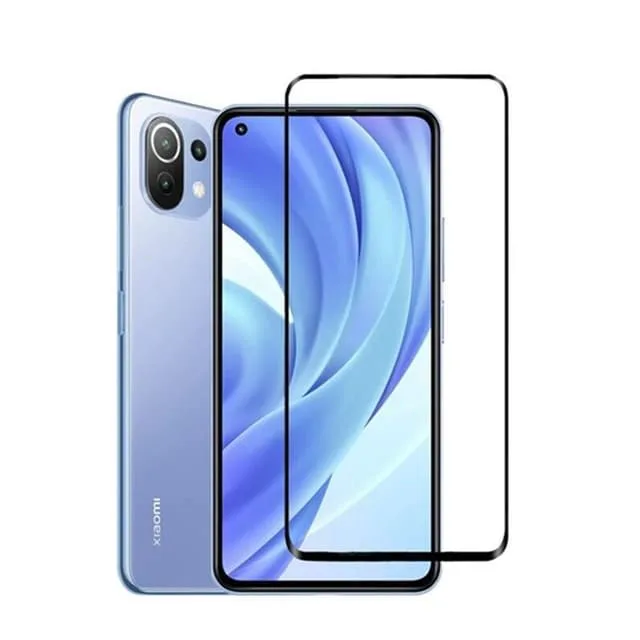 Skalo Xiaomi Mi 11 Lite Heltäckande Skärmskydd Härdat Glas