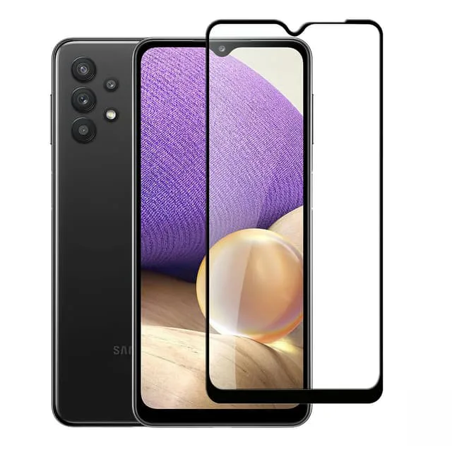 Skalo Samsung A32 5G Heltäckande Skärmskydd Härdat Glas