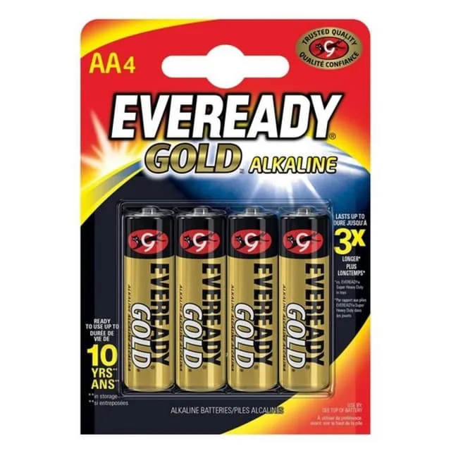 Batterier Energizer LR6 BL4 AA (4 pcs)