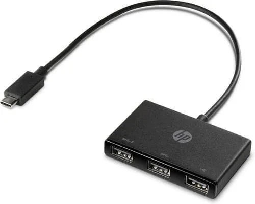 HP USB-C-till-USB-A-hubb, USB 3.2 Gen 1 (3.1 Gen 1) Type-C