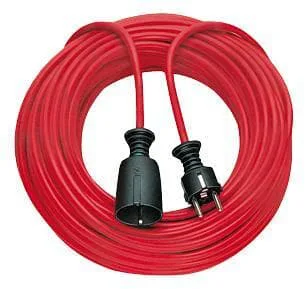 INF Plastic Extension Cable Red 20m H05VV-F