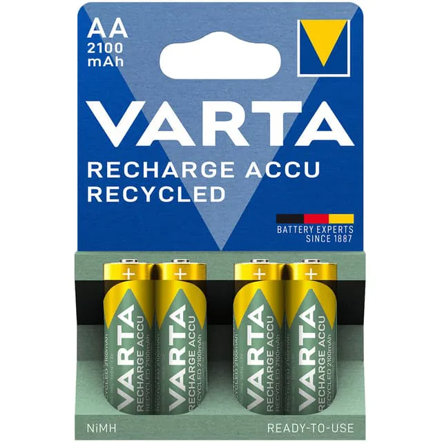 Varta Recharge Accu Recycled 56816 batteri