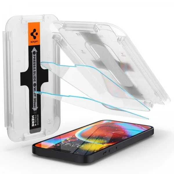 Spigen iPhone 13 Mini Skärmskydd GLAS.tR EZ