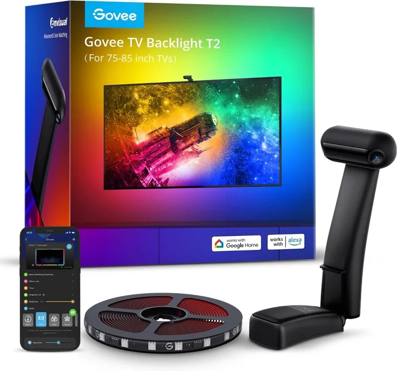 Govee Envisual T2 TV-bakgrundsbelysning 75-85"