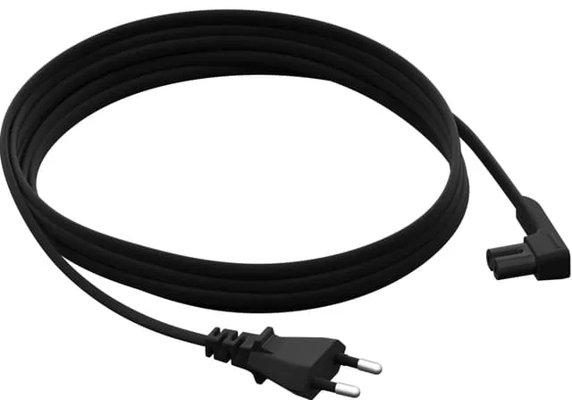 PCS1LEU1BLK strömkablar Svart 3,5 m Kopplingsplint med 2 stift