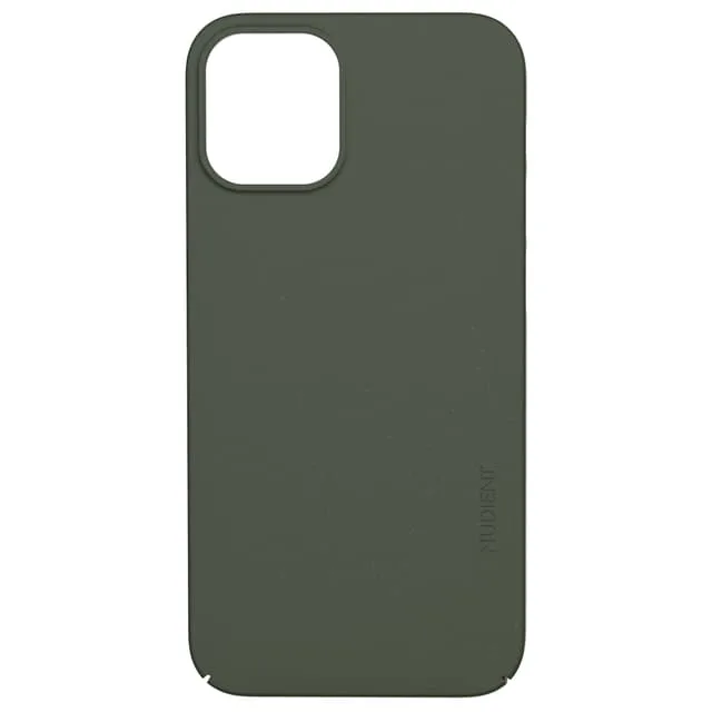 Nudient V3 fodral för iPhone 12 mini (pine green)