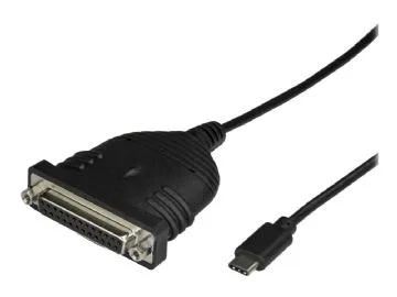 StarTech.com USB C to Parallel Printer Cable