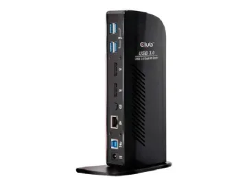 Club 3D SenseVision USB 3.0 Dual Display 4K60Hz Docking Station