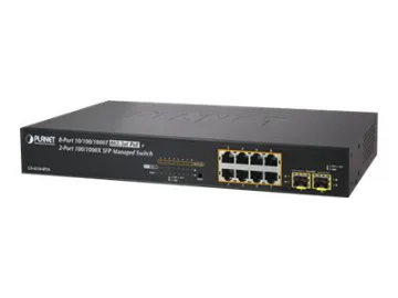 PLANET GS-4210-8P2S netværksswitch