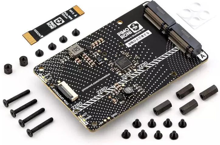 Pimoroni NVMe Base Duo for Raspberry Pi