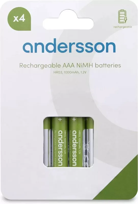 Andersson HR03 AAA NiMH 950mAh