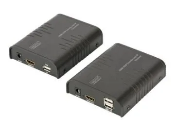 DIGITUS Professional HDMI KVM Extender over IP, Set