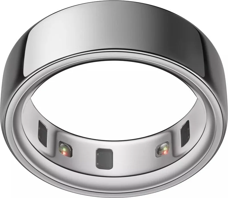 Oura Ring 4 Silver Size 4