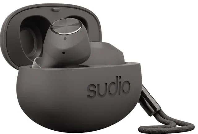 Sudio T2 - True wireless-hörlurar med mikrofon - inuti örat - Bluetooth - aktiv brusradering - jade