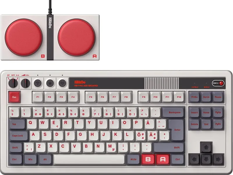 8BitDo - Retro 108 Mechanical Keyboard - N Edition