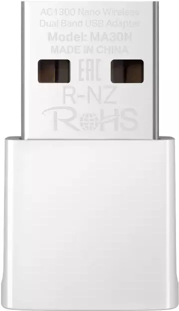 Mercusys MA30N / AC1300 Nano Wireless Dual Band USB Adapter