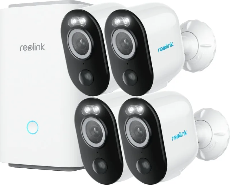 Reolink Argus 3 Pro 4-pack med Home Hub