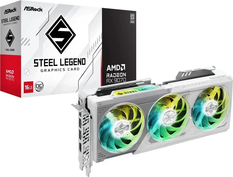 ASRock Steel Legend Radeon RX 9070
