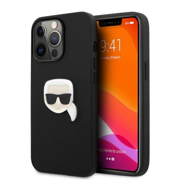 Karl Lagerfeld iPhone 13 Pro Skal Metal Logo