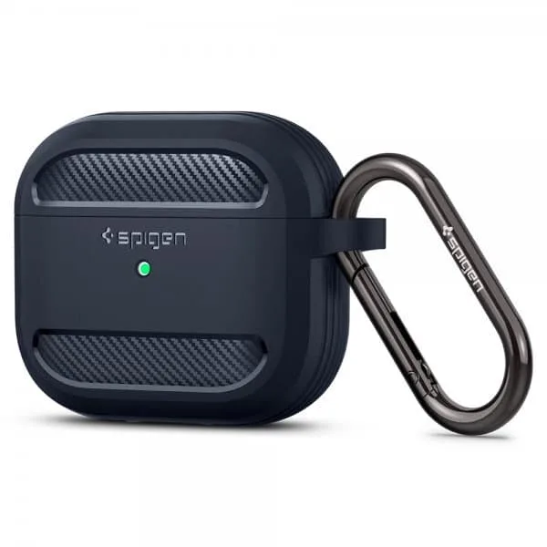 Spigen AirPods 3 Skal Rugged Armor Charcoal